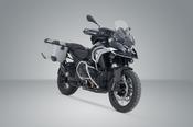 TRAX ADV aluminium case system + Akrapovic Silver. 45/45 l. BMW R 1300 GS (23-).