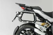 EVO side carriers Black. Ducati Multistrada 1200 / S (10-14). image