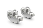 Bar back for e 22 mm handlebar H=30 mm Back 21 mm Silver image