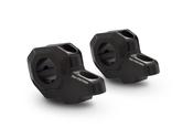Bar back for e 28 mm handlebar H=30 mm Back 22 mm Black