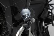 EVO fog light set Universal Black With crash bar clamps for lights image