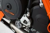 Clutch slave cylinder protection Silver. KTM models. image