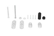 Crash pad holder Silver. Kawasaki Ninja ZX4-RR (23-).
