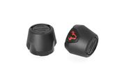 Slider set for front axle Black Versys 1000, ZX-6R 636, Nuda 900