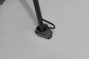 Extension for side stand foot Black/Silver Kawasa Versys 650 (14-), Z H2 (19-)
