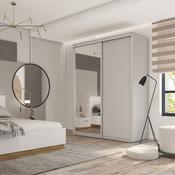 Sliding Wardrobe 6ft. 180cm Light Grey
