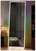Tower Mirror with RGB Lights