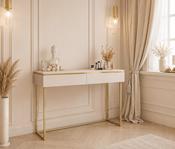 Aurora Console Table – Cashmere &amp;amp; Gold image