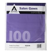 Agenda Disposable Gowns 100Pk Clear