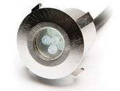 240v 6LED Mini Walk Over Round Ftg