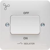 Hager 3Pole Fan Isolator + Symbol