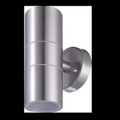 GU10 STAINLESS STEEL UP/DOWN WALL LIGHT image