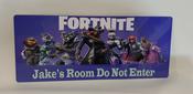 Personalised Door Signage - Fortnite