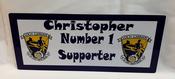 Personalised Door Signage  - Wexford No1 Supporter