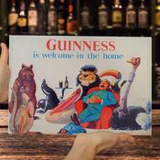 Wall Decor - Retro Guinness; Welcome in the home