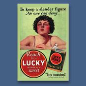 Wall Signs - Retro Lucky Strike Cigarettes