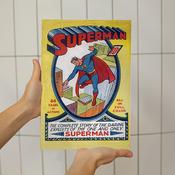 Wall Decor - Superman Retro Comic #1 image