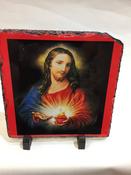 Slate Tile - Sacred Heart of Jesus