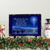 Slate Tile - A Christmas Prayer