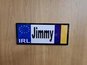Name Wx Flag Personalised Licence Plate