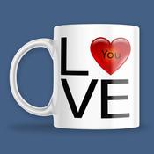 Love (Heart) Mug image