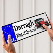Tractor Massey Ferguson Personalised Door Signage