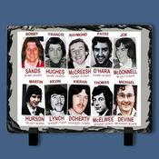Hunger Strikers (1981) Slate Tile