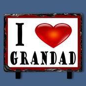 Slate Tile - I Heart Grandad