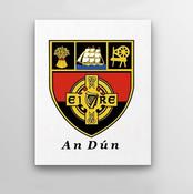 County Crest Wall Decor Down