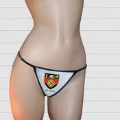 County Crest Down G-String