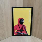Wall Decor - Squid Games (Yellow) image
