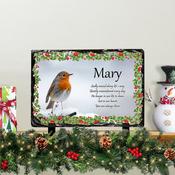 Slate Tile - "Robin" - Personalised