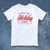 T - Shirt - "Full Of Holiday Spirit" image