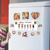 Reindeer Christmas GAA Aluminium Magnetic Signage
