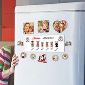 Reindeer Christmas Soccer Aluminium Magnetic Signage