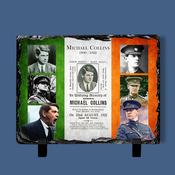 Michael Collins Mass Card Slate Tile #02 image