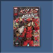Wall Decor - Deadpool Retro Comic #1