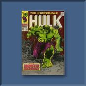 Wall Decor - Hulk Retro Comic #1 image