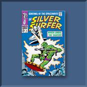 Wall Decor - Silver Surver Retro Comic #1 image