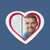 Big Picture Personalised Heart Shaped Magnet