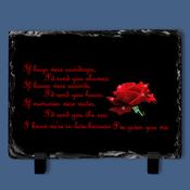 Slate Tile - Valentine Long Poem