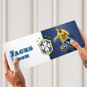 Neymar Brazil Door Signage