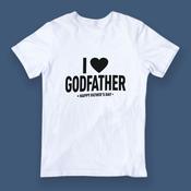 I Love Godfather T-Shirt image