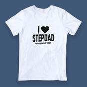 I Love Stepdad T-Shirt image