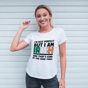 I'm Not Perfect, I'm Irish T-Shirt image