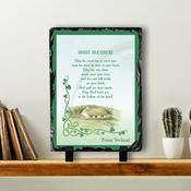 Irish Blessing from Ireland Slate Tile