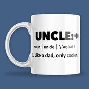 Uncle, Like a Dad, only cooler Mug image