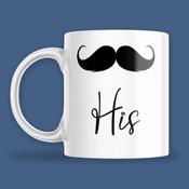 His Moustache Mug image