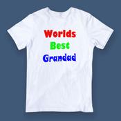 World's Best Grandad T-Shirt image