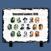 Executed Leaders 1916 Slate Tile #5